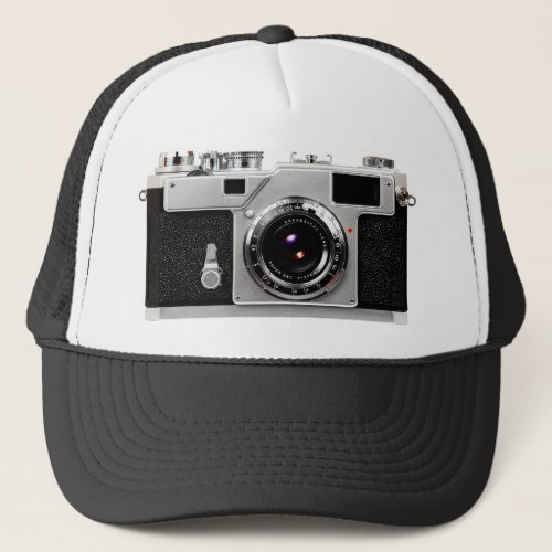 Old School Film Camera Trucker Hat