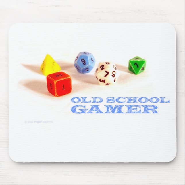 Old School Gamer • Mousepad (Front)