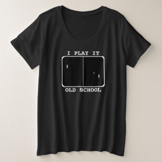 Old School Gamer Plus Size T-Shirt