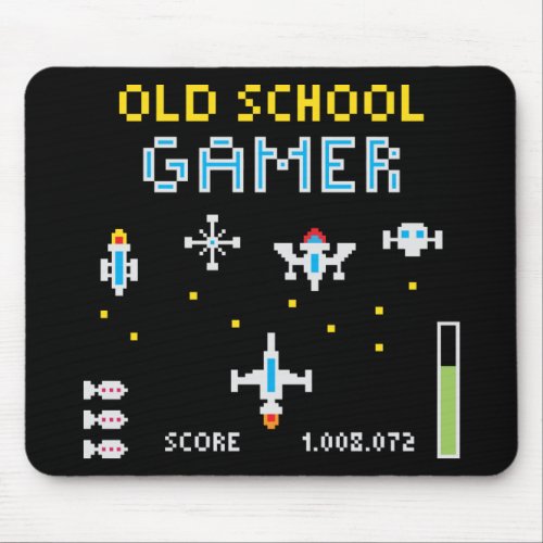 Old School Gamer _ Stellarship _ Mousepad