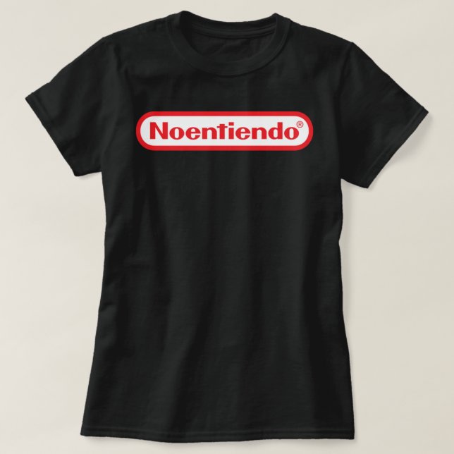 Old School Games No Entiendo Meme Noentiendo Class T-Shirt (Design Front)