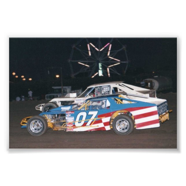 Old school Gregg Racing Photo Print (Front)