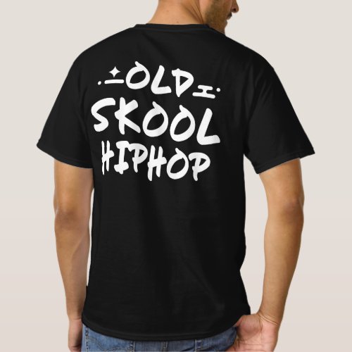 Old School Hip Hop 90s Graffiti T_Shirt