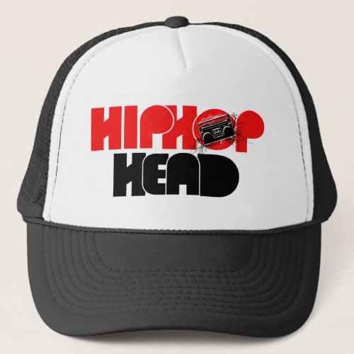 Old School Hiphop Head  Trucker Hat