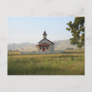 Old School House Near Big Sur Postcard
