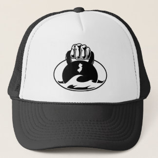 Old School Jersey Kettlebell Wave Hat