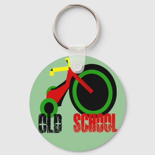 Old School Keychain (Front)