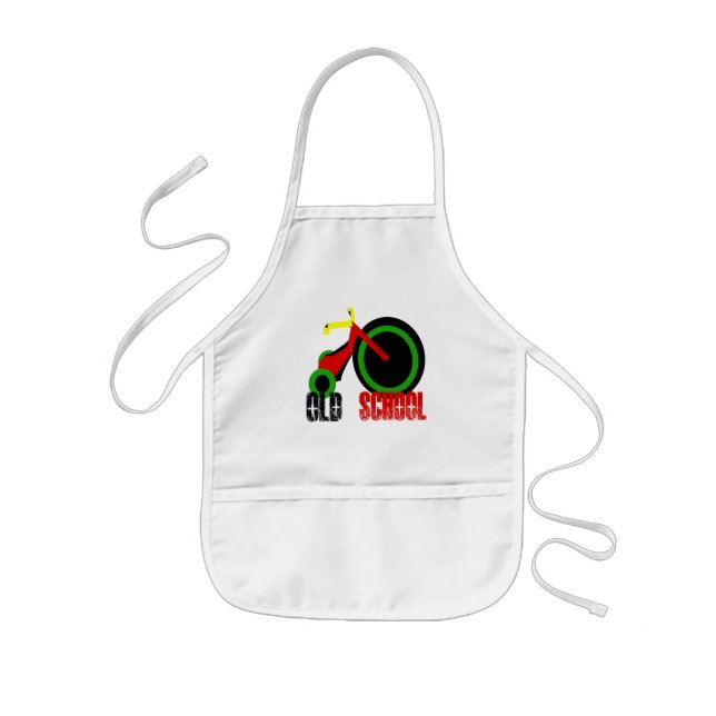 Old School Kids' Apron (Front)