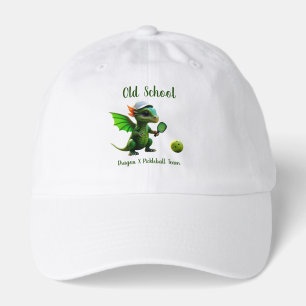 Old School Kids Dragon X Pickleball Team Tshirts Hat