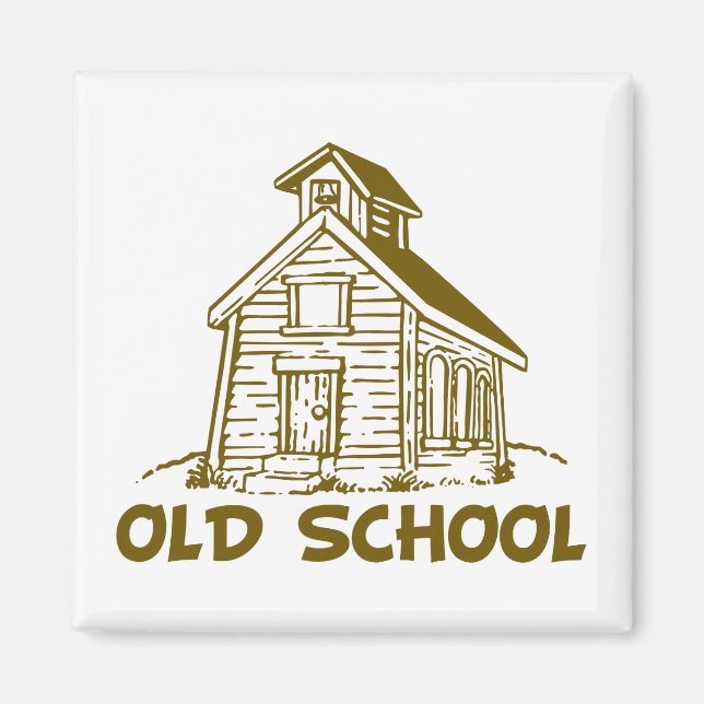 Old School Magnet (Front)