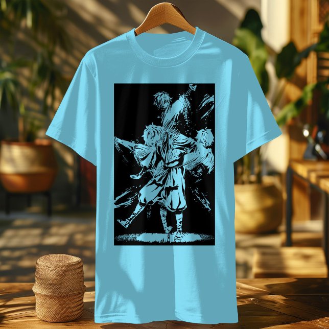 old school manga style T-Shirt (Creator Uploaded)