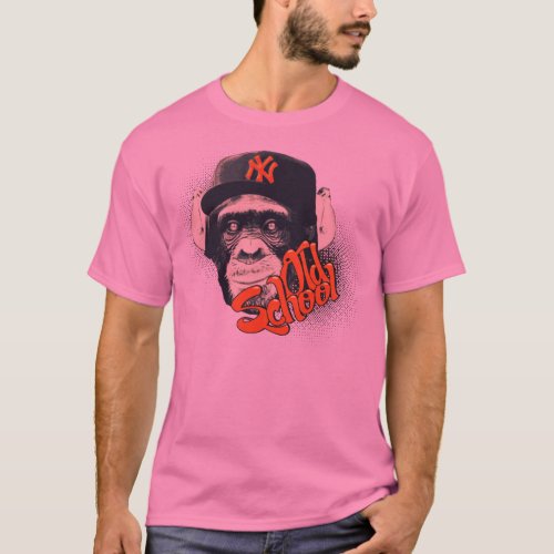 Old school monkey T_Shirt