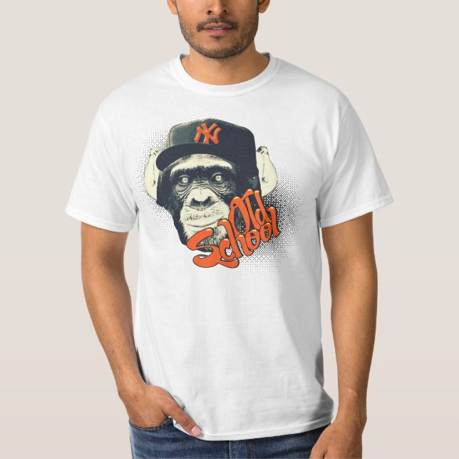 Old school monkey T-Shirt (Front)