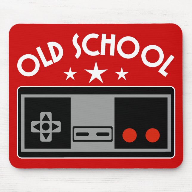Old School Mouse Pad (Front)