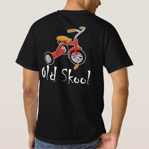 Old School Old Skool Tricycle Bike Trike T_Shirt