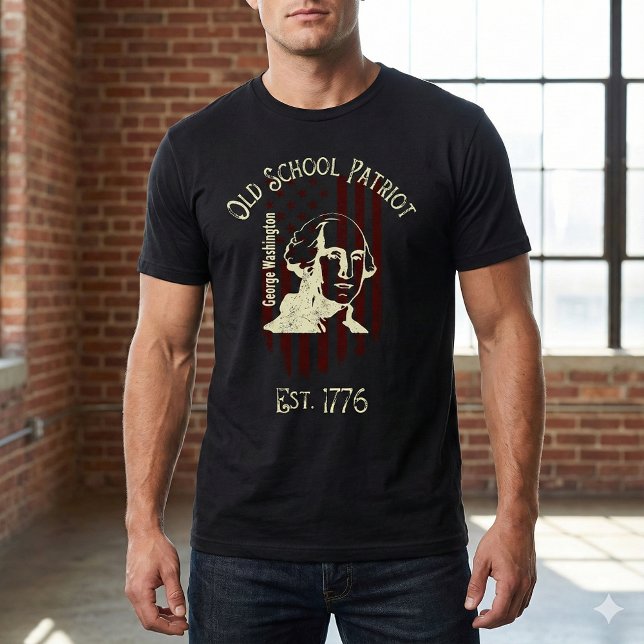 Old School Patriot T-Shirt (Creator Uploaded)