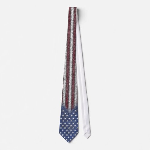 Old school patriot  USA tie
