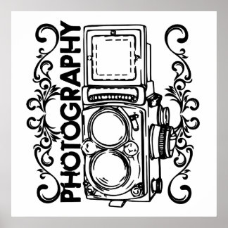 Old School Photography Poster