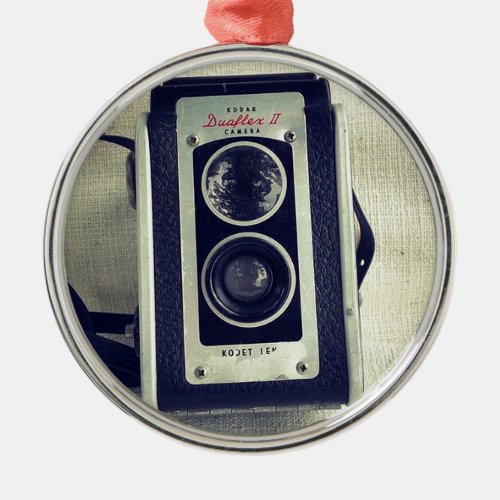 Old School Photography vintage vintagecamera Metal Ornament