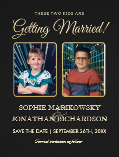 kids save the date cards zazzle