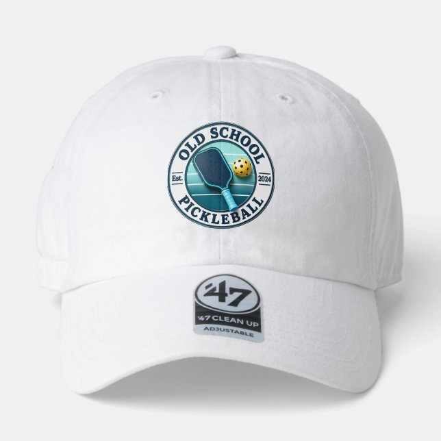Old School Pickleball pickleball hat (Front)