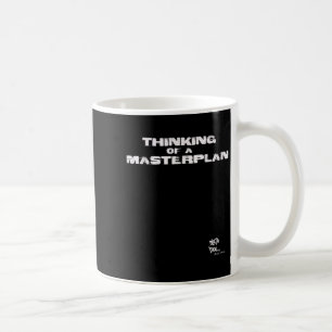 Old School Rap Hip Hop Merch Masterplan Quote 80s Coffee Mug