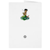Old School Reggae Mermaid Cards (Back)