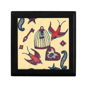 Old School Retro Keepsake Box