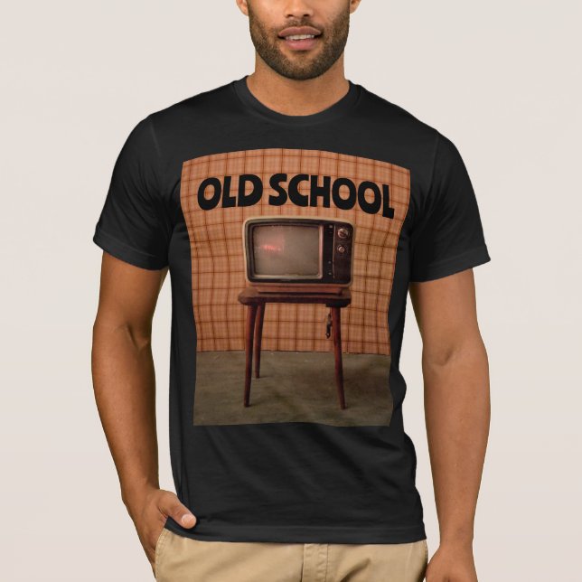 OLD SCHOOL RETRO TV BIRTHDAY T-Shirts (Front)