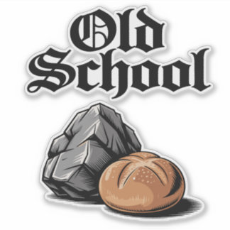 Old School Rock and Roll Sticker