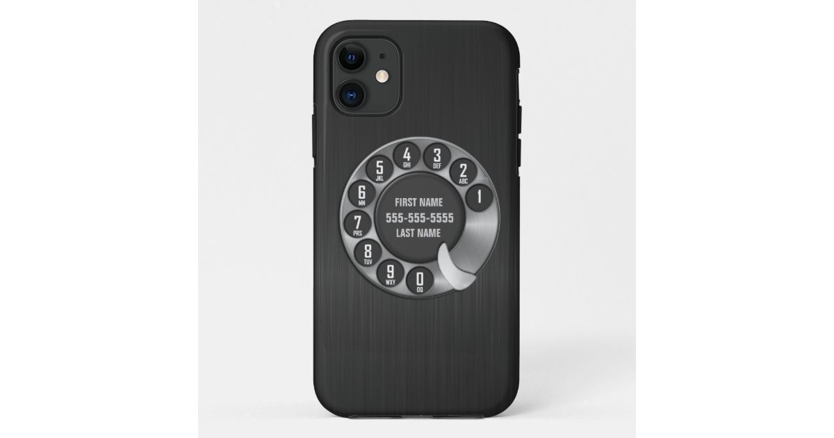Old School Rotary Dial Phone Case Mate Iphone Case