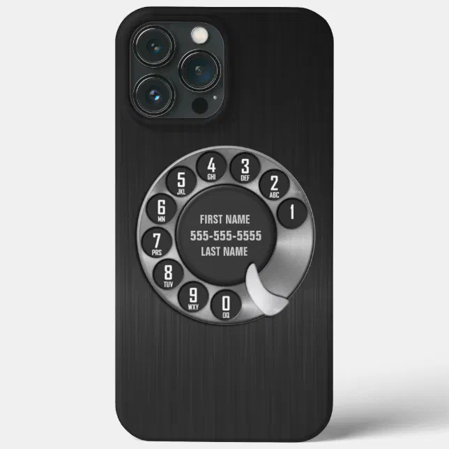 Old School Rotary Dial Phone Case-Mate IPhone Case | Zazzle