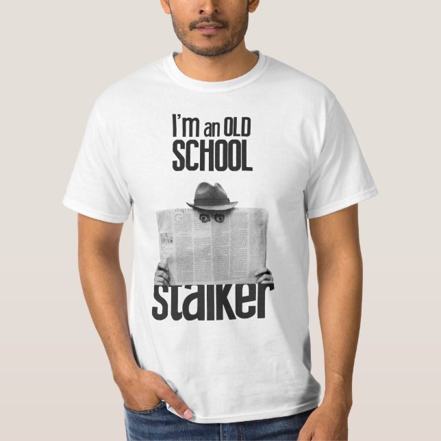 Old School Stalker T-Shirt (Front)