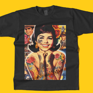 Old School Tattooed Girl T-Shirt