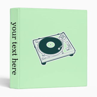 Old School Turntable Binder