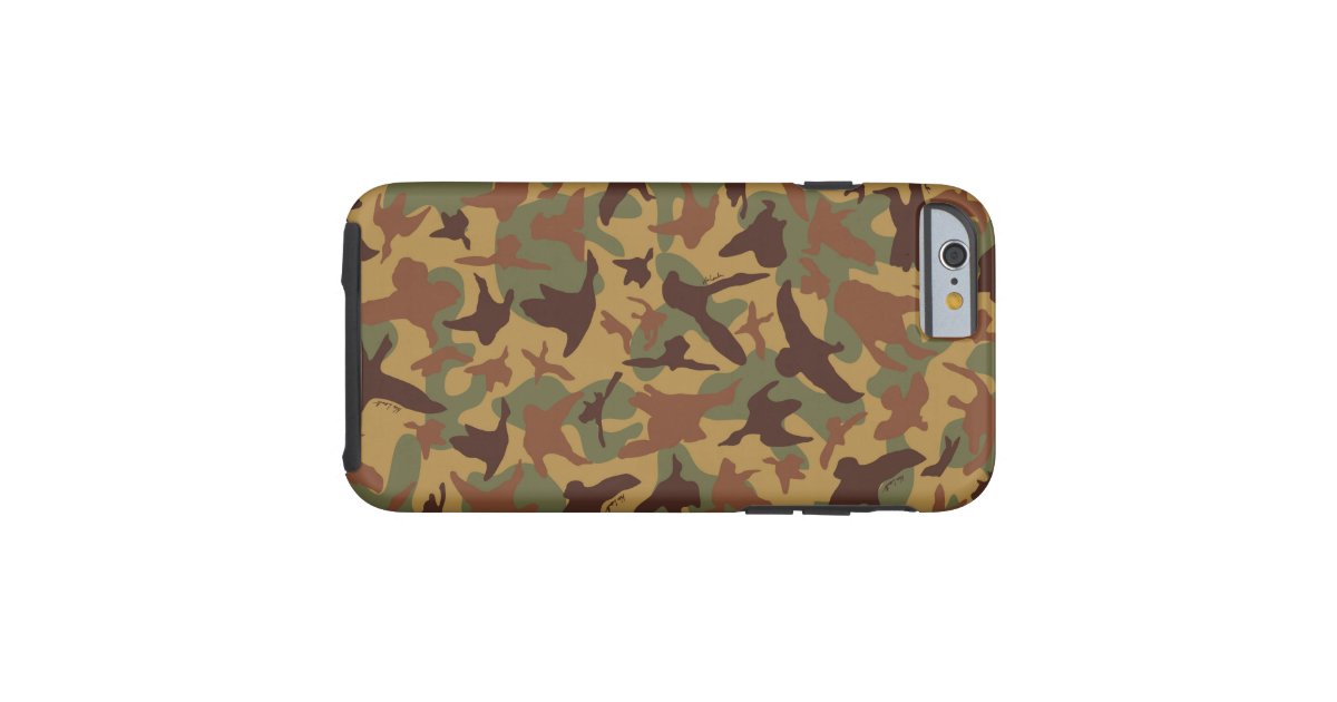 Old School Vintage Duck Hunting Camo Case Zazzle Com