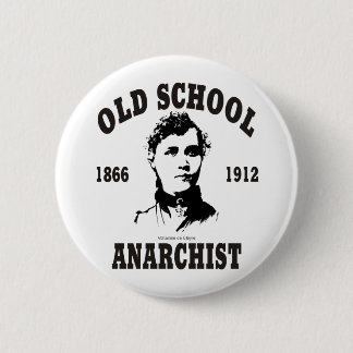 Old School -- Voltairine de Cleyre Button