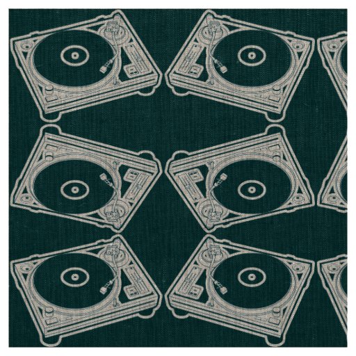 Old School Wax (Vinyl) Turntable Fabric
