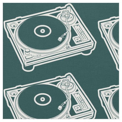Old School Wax (Vinyl) Turntable Fabric