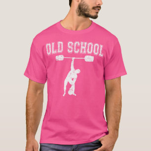 Old School Weightlifting T-Shirt