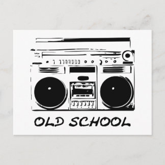 Old-School-zazzle Postcard