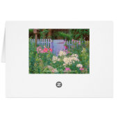 Old Schoolhouse in Autumn Cards (Back Horizontal)