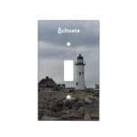 Old Scituate Lighthouse Light Switch Cover