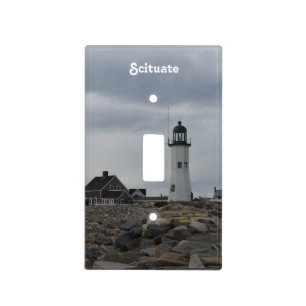 Old Scituate Lighthouse Light Switch Cover