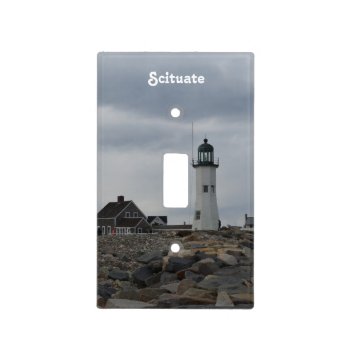 Old Scituate Lighthouse Light Switch Cover by GoingPlaces at Zazzle