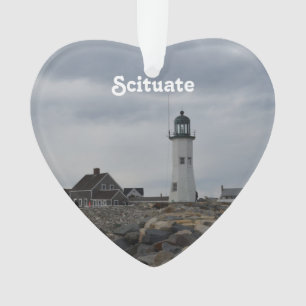 Old Scituate Lighthouse Ornament