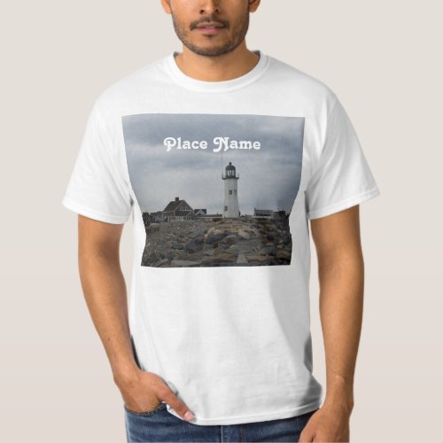 Old Scituate Lighthouse T_Shirt