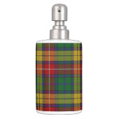 Old Scots Clan Buchanan Tartan Plaid Bathroom Set (Front)