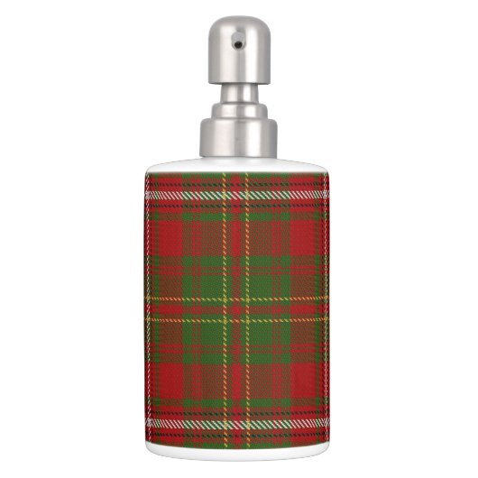 Old Scots Clan Hay Tartan Plaid Bathroom Set (Front)