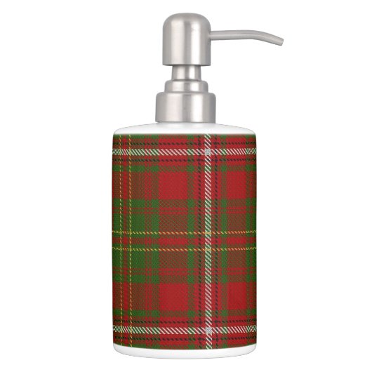 Old Scots Clan Hay Tartan Plaid Bathroom Set (Right)
